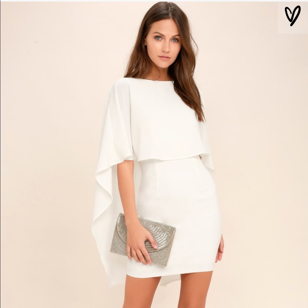 Best is yet to come white backless dress - size XS